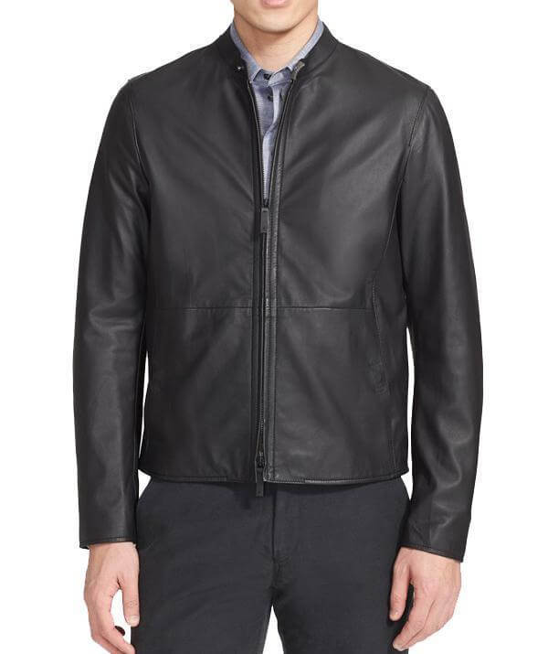 Classic Leather Simple Men Jackets1