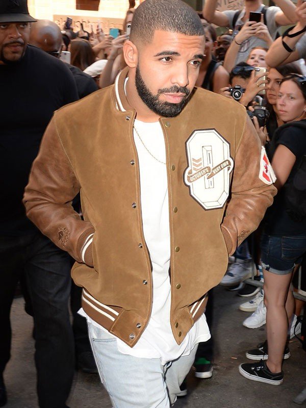 Drake Varsity Brown Jacket