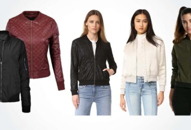 7 Best Leather Bomber Jacket For Women In 2021
