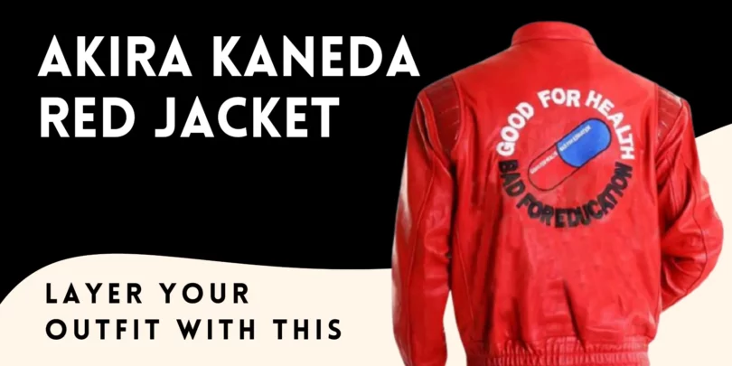 Layer Your Outfit with this Akira Kaneda Red Jacket
