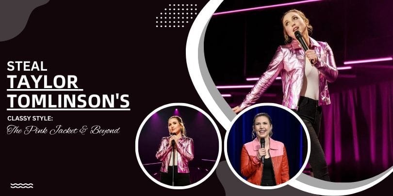 Steal Taylor Tomlinson's Classy Style The Pink Jacket & Beyond