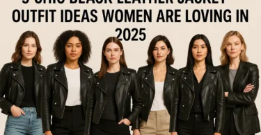 9 Chic Black Leather Jacket Outfit Ideas Women Are Loving in 2025