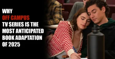 Off Campus 2025 Hannah Wells Multicolor Cardigan