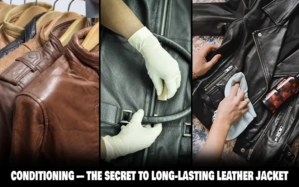 The Secret to Long Lasting Leather jacket with Conditioning
