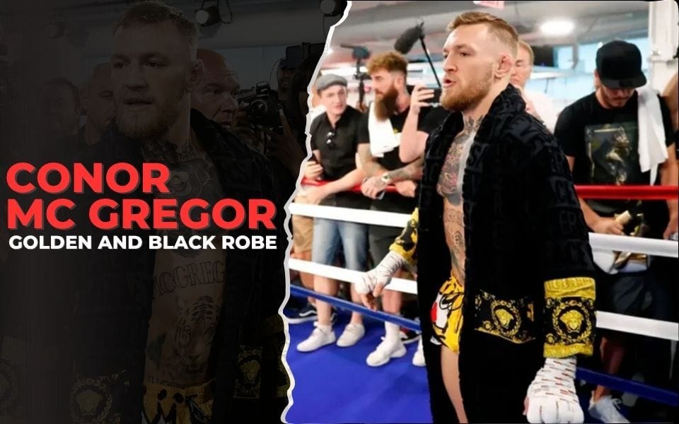 Conor McGregor rob costume in black