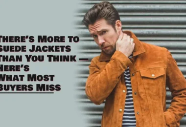 Why Suede Jackets Are Having a Main Character Moment