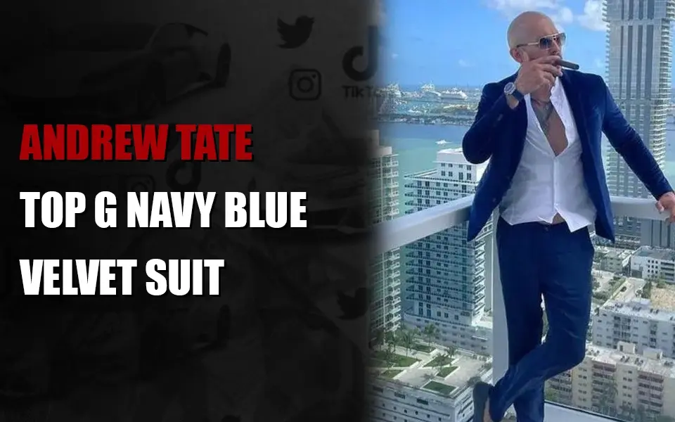 Top G Andrew Tate Teal Blue Satin Bomber Jacket