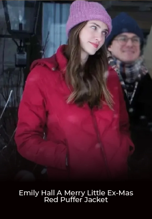 Oliver Hudson A Merry Little Ex-Mas 2025 Puffer Coat