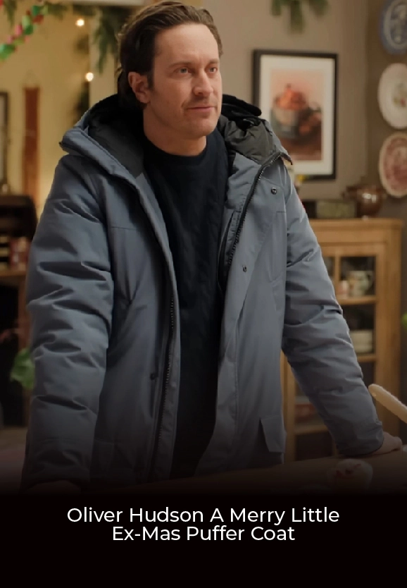 Oliver Hudson A Merry Little Ex-Mas Green Blazer