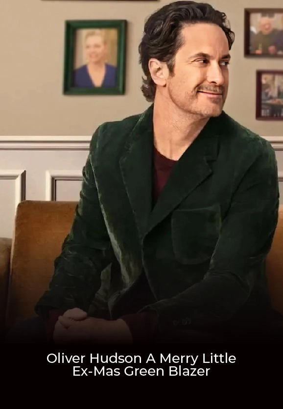 Emily Hall A Merry Little Ex-Mas 2025 Brown Corduroy Puffer Jacket