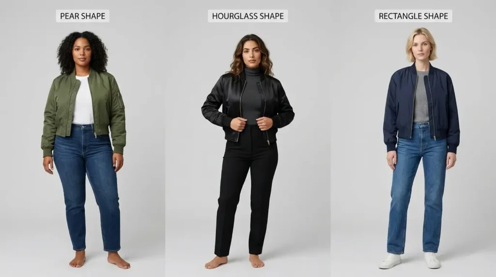 Best Body Types for Wearing a Bomber Jacket