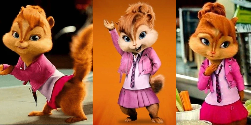 Brittany Chipette Costume in 3 Poses