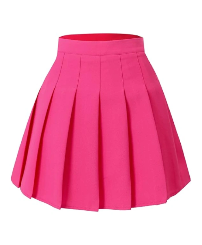 Brittany Pleated Skirt in Pink