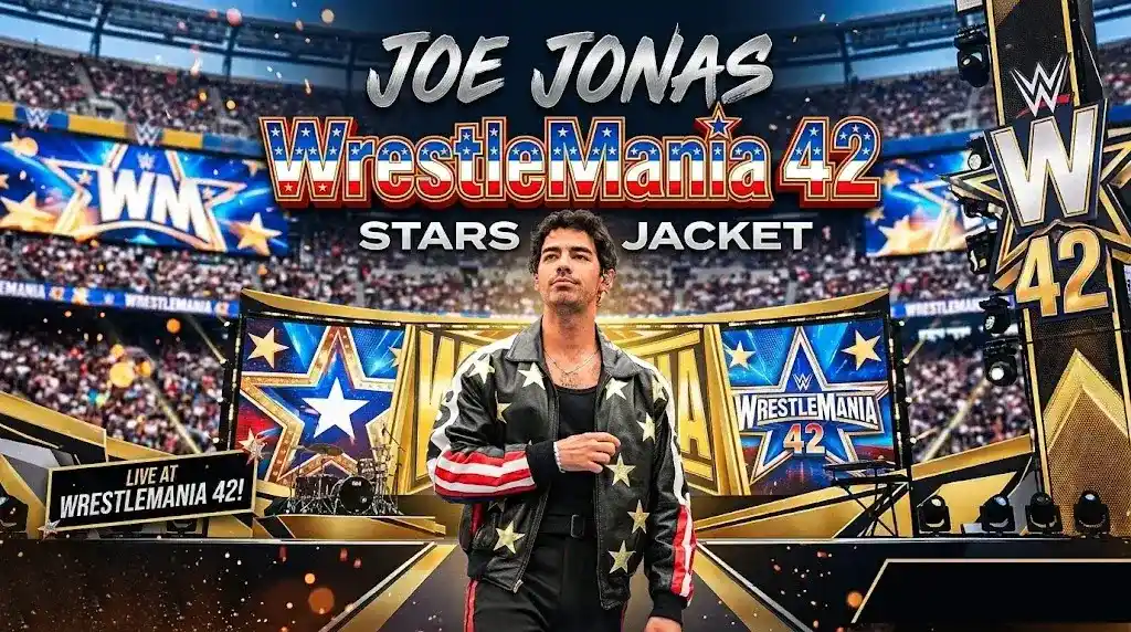 Joe Jonas Stars Jacket WrestleMania 42