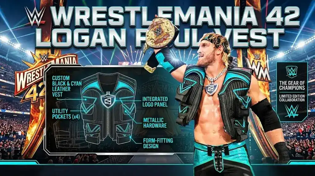 Logan Paul WrestleMania 42 Vest