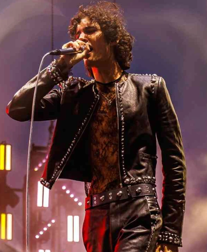 Sombr-Coachella-2026-Studded-Leather-Jacket