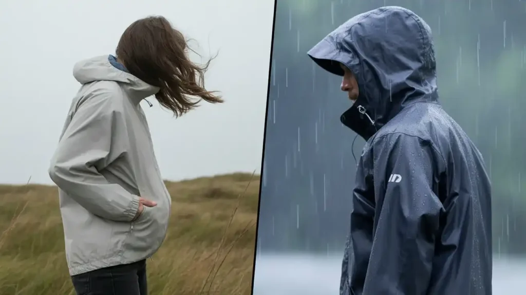 What’s the Difference between Windbreaker vs Rain Jacket