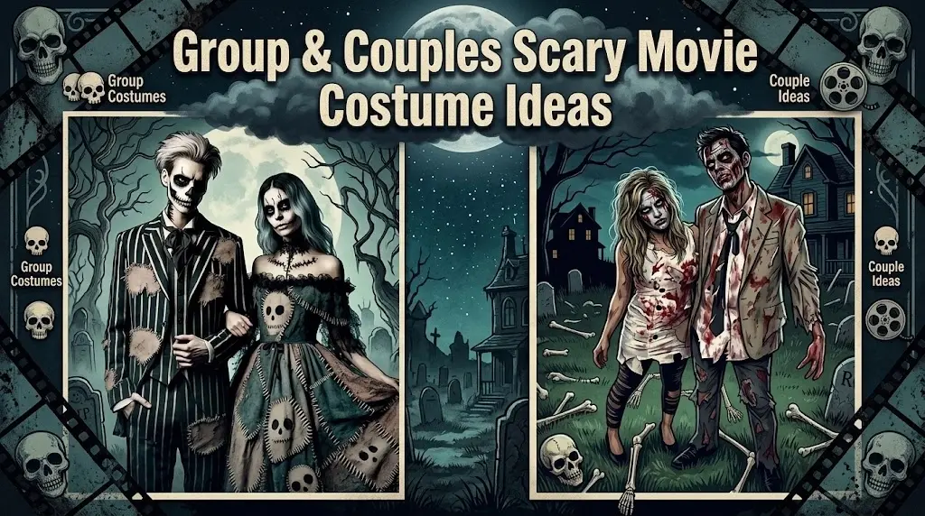 Group & Couples Scary Movie Costume Ideas