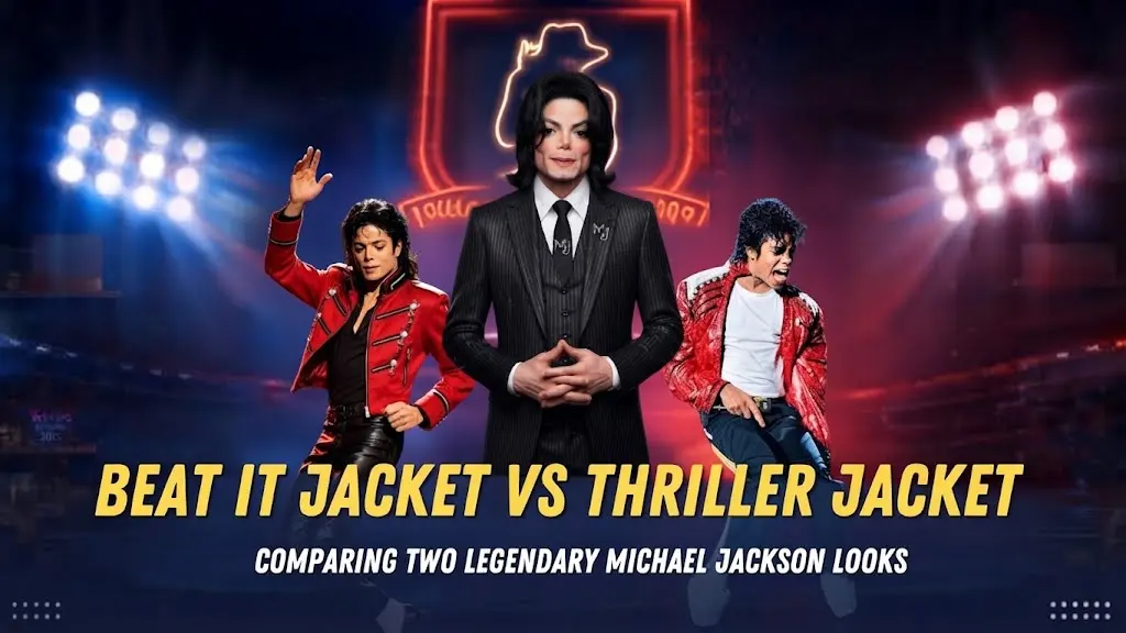 Beat It Jacket vs Thriller Jacket: Comparing Two Legendary Michael Jackson Looks