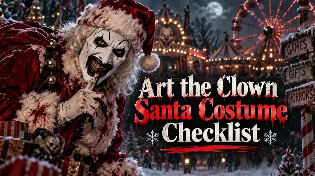 Art the Clown Santa Costume Checklist