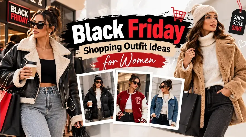 Black Friday Shopping Outfit Ideas for Women