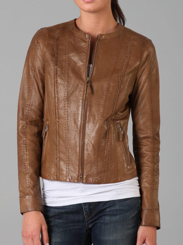 Alexander Leather Jacket Rizzoli and Isles Sasha1
