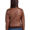 Bendy Women Bomber Leather Jackets 2