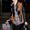 Carey Mulligan Leather JackeT Women Style1