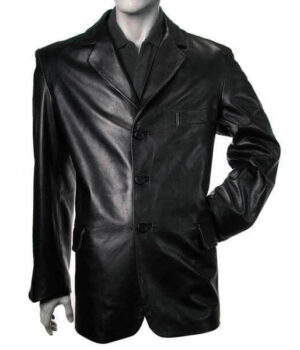 Men Leather Coats Silky