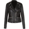 Studd Classic Women Leather Jackets1
