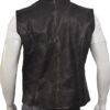 Hell On Wheels Cullen Bohannon Leather Vest Back