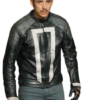 Ghost Rider Agent Of SHIELD Black Jacket