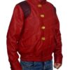 Red Akira Kaneda Leather Jacket Right Side