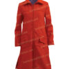 Modern Love Lexi Orange Coat Front