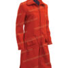 Modern Love Lexi Orange Coat Right Side