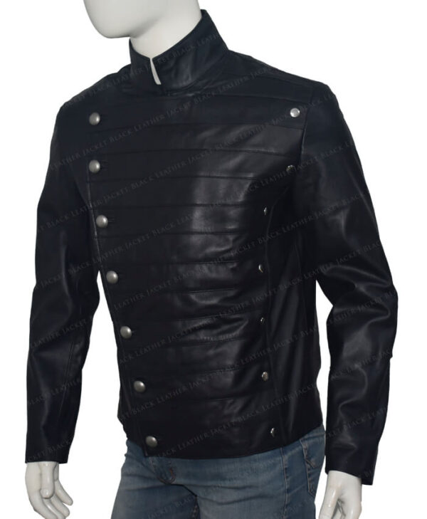 Westworld Hector Escaton Leather Jacket Left Side