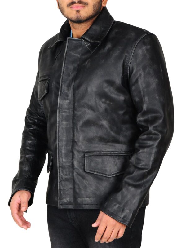 Ricky Whittle American Gods Leather Jacket