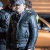 Sean Bean Curfew TV Series Black Leather Jacket