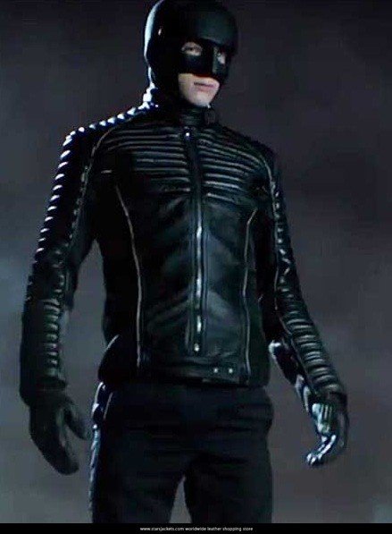 Gotham David Mazouz Quilted Black Leather Jacket