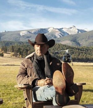 Kevin Costner Yellowstone Corduroy Jacket