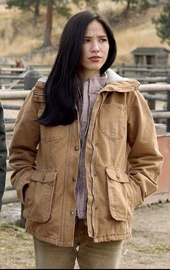 Monica Dutton Yellowstone Brown Jacket