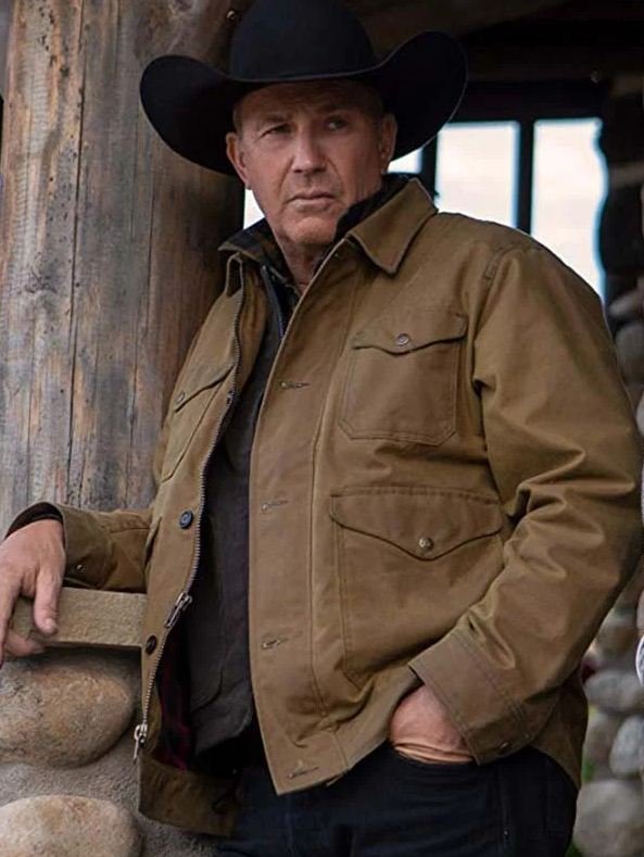 Yellowstone Kevin Costner Brown Jacket