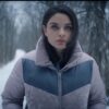 Odeya Rush Let It Snow Puffer Jacket