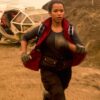 Taylor Russell Lost In Space S02 Red Vest