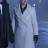 Once Upon a Time Ginnifer Goodwin White Leather Coat