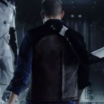 Love Death And Robots Thom Black Leather Vest