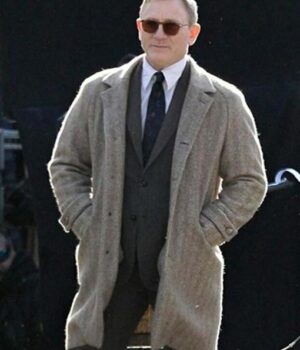 Daniel Craig Grey Coat