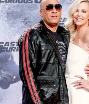 Fast and Furious Premiere Vin Diesel Leather Jacket