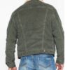 Joshua Bassett High School Musical Green Cotton Sherpa Jacket