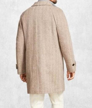 Daniel Craig Grey Wool Coat